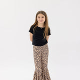 Isla- Leopard bell bottom pants