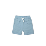 Blue cotton short