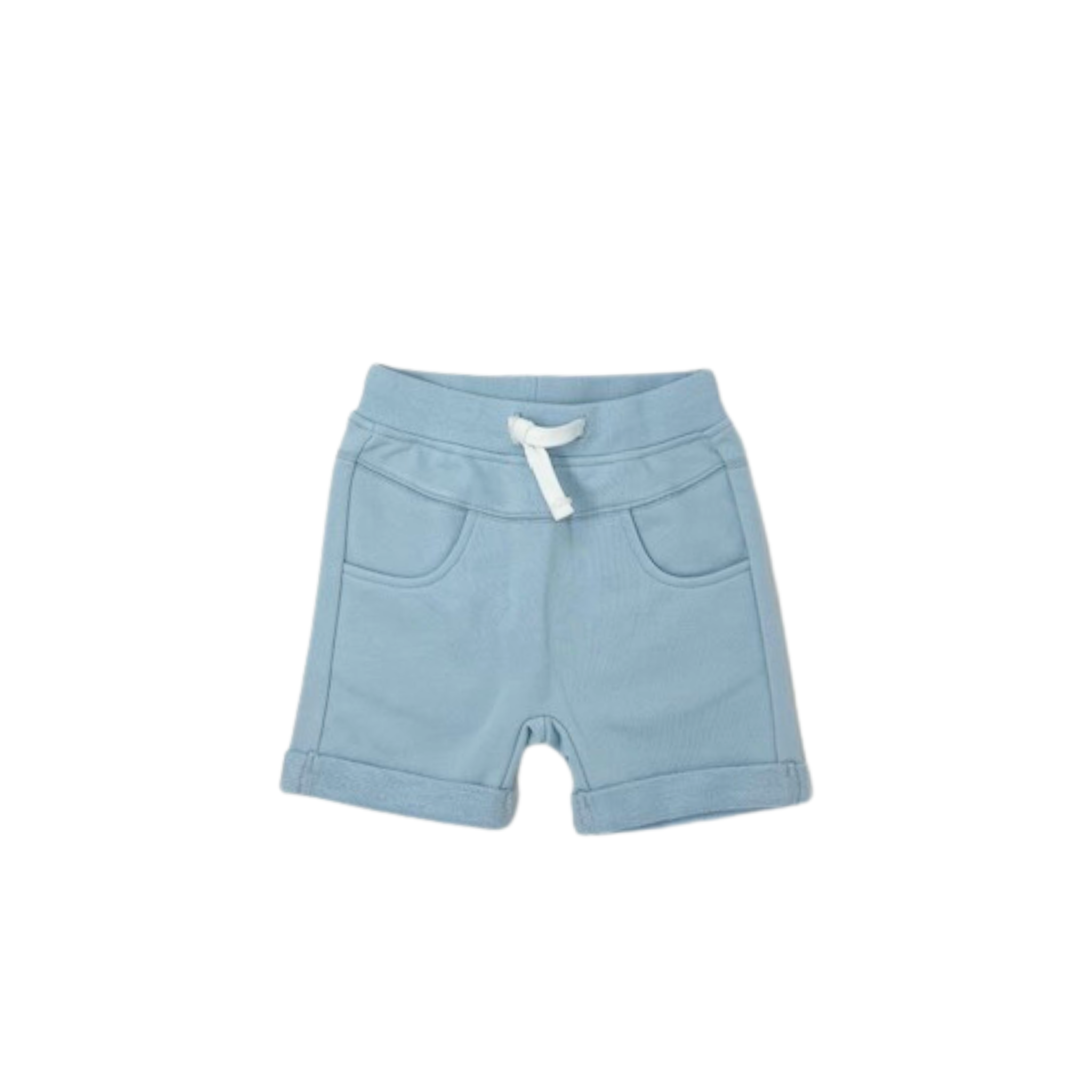 Blue cotton short